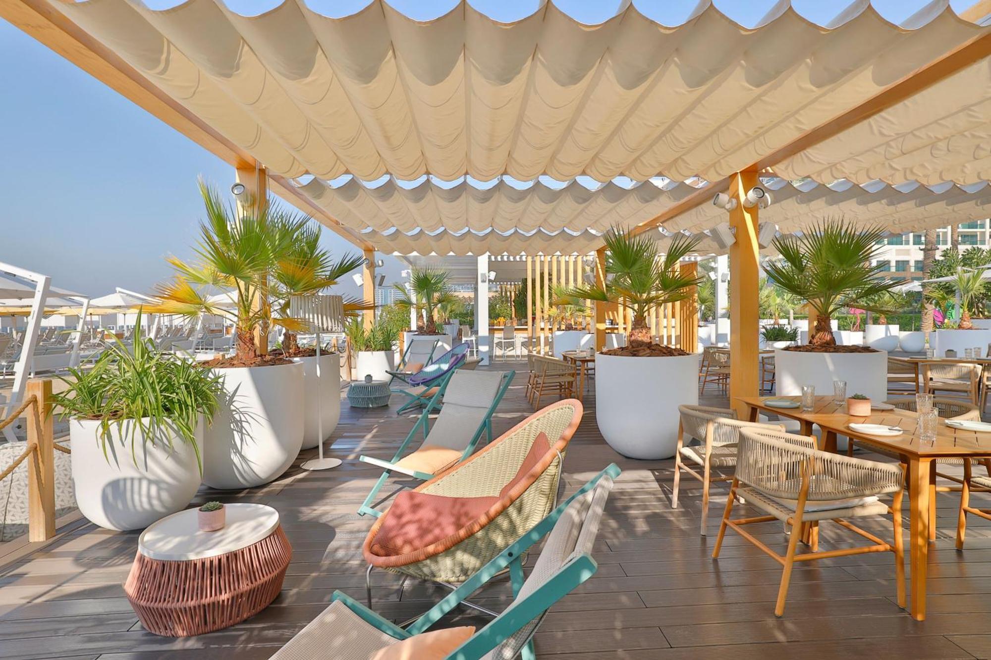 Marriott Resort Palm Jumeirah, 두바이 외부 사진 The Sky Bar