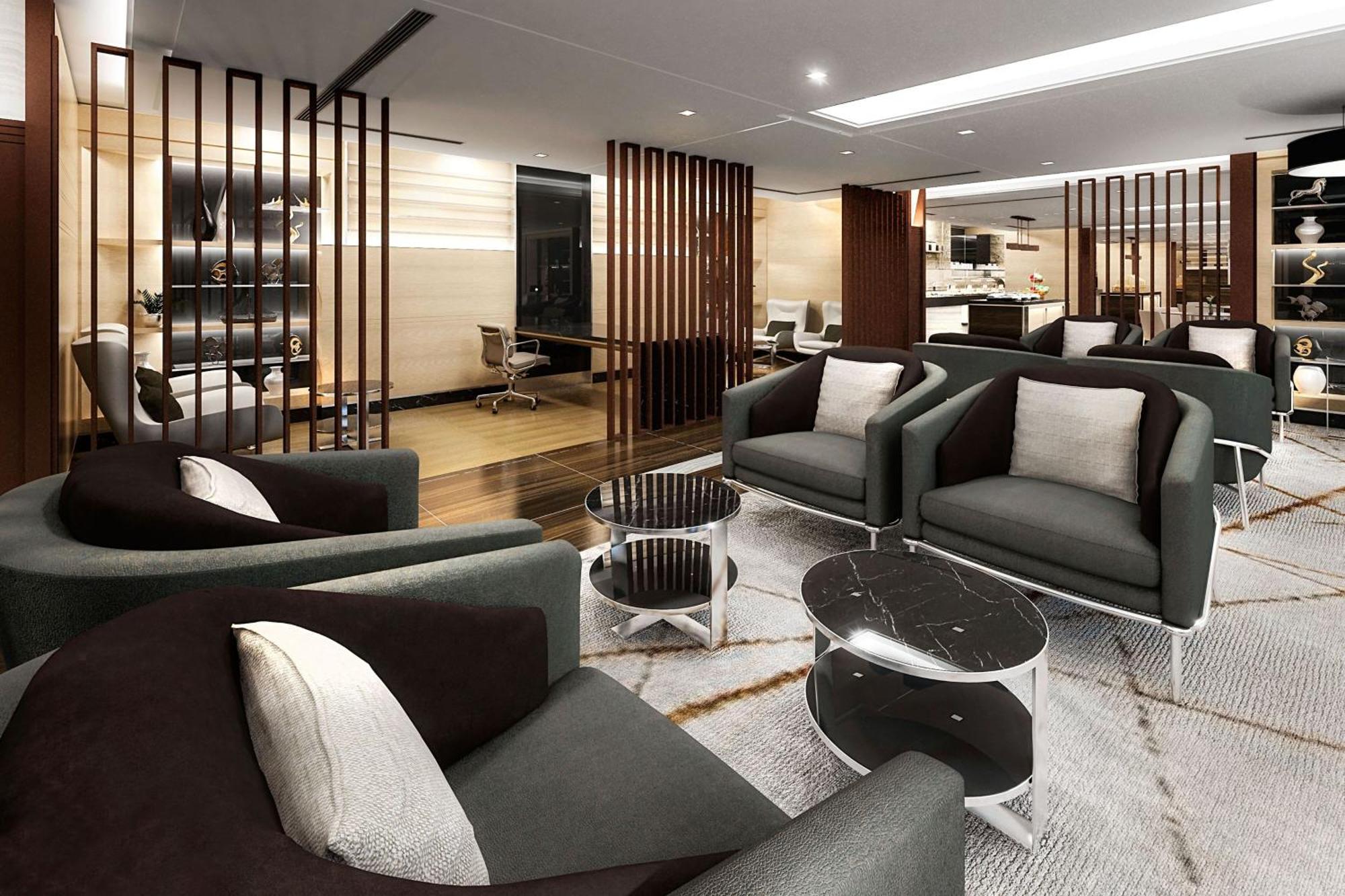 Marriott Resort Palm Jumeirah, 두바이 외부 사진 The lounge at KLIA